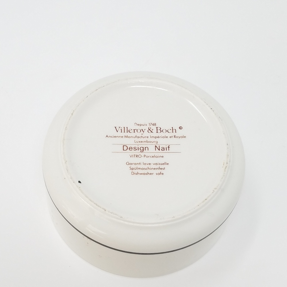Villeroy & Boch white porcelain trinket candy box - Picture 4 of 7